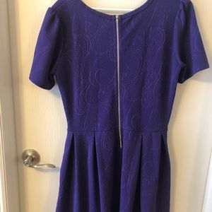 Deep Purple Midi Dress LulaRoe Amelia